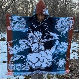 Poncho Dragon Ball Z Hooded